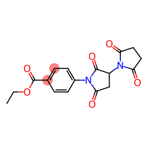 Benzoic acid,4-(2,2',5,5'-tetraoxo[1,3'-bipyrrolidin]-1'-yl)-, ethyl ester