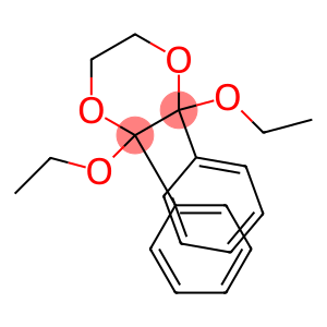 2,3-diethoxy-2,3-diphenyl-1,4-dioxane