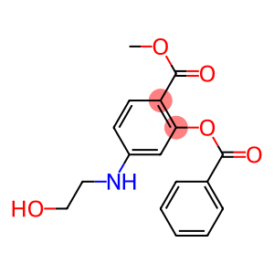 2-(苯甲酰氧基)-4-[(2-羟基乙基)氨基]苯甲酸甲酯