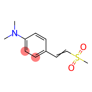 Benzenamine, N,N-dimethyl-4-[2-(methylsulfonyl)ethenyl]-