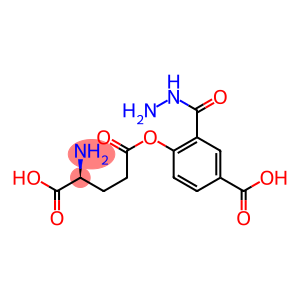 L-Glutamic acid, 5-(2-(4-carboxyphenyl)hydrazide)