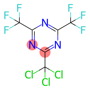 1,3,5-Triazine, 2-(trichloromethyl)-4,6-bis(trifluoromethyl)-