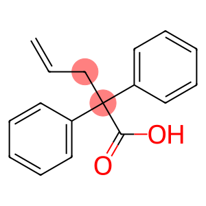 2,2-Diphenylpent-4-enoic acid