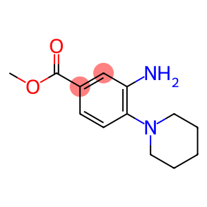 benzoic acid, 3-amino-4-(1-piperidinyl)-, methyl ester