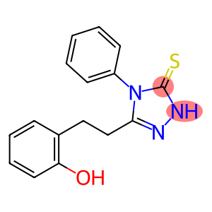 5-[2-(2-羟苯基)乙基]-4-苯基-2H-1,2,4-三唑-3-硫酮