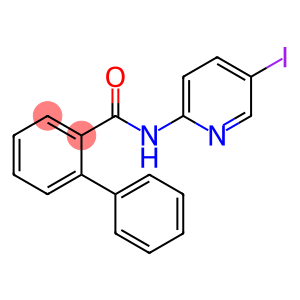 N-(5-iodo-2-pyridinyl)[1,1'-biphenyl]-2-carboxamide