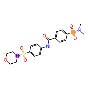 4-[(dimethylamino)sulfonyl]-N-[4-(4-morpholinylsulfonyl)phenyl]benzamide