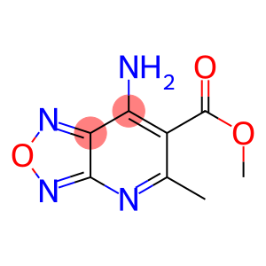 [1,2,5]Oxadiazolo[3,4-b]pyridine-6-carboxylicacid,7-amino-5-methyl-,methyl