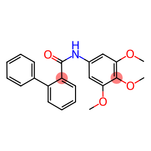 N-(3,4,5-trimethoxyphenyl)[1,1'-biphenyl]-2-carboxamide