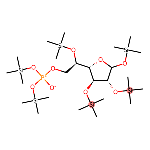 1-O,2-O,3-O,5-O-Tetrakis(trimethylsilyl)-D-galactofuranose phosphoric acid bis(trimethylsilyl) ester