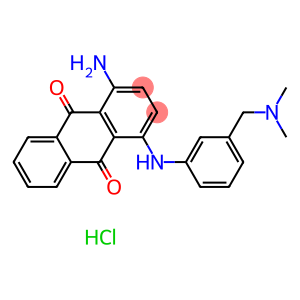 1-amino-4-[[3-[(dimethylamino)methyl]phenyl]amino]anthraquinone, monohydrochloride