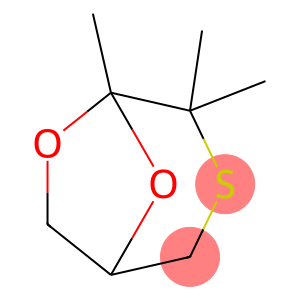 4,4,5-Trimethyl-6,8-dioxa-3-thiabicyclo[3.2.1]octane