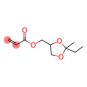 2-Propenoic acid, (2-ethyl-2-methyl-1,3-dioxolan-4-yl)methyl ester