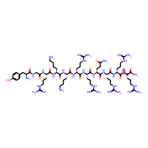 TYR-GLY-ARG-LYS-LYS-ARG-ARG-GLN-ARG-ARG-ARG-NH2