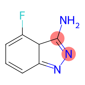 3aH-Indazol-3-amine, 4-fluoro-