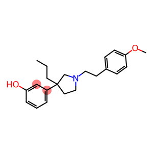 3-[1-(4-Methoxyphenethyl)-3-propyl-3-pyrrolidinyl]phenol