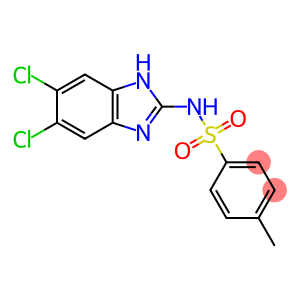 N-(5,6-dichloro-1H-benzimidazol-2-yl)-4-methylbenzenesulfonamide