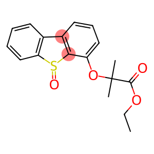 ethyl 2-methyl-2-[(5-oxidodibenzo[b,d]thien-4-yl)oxy]propanoate