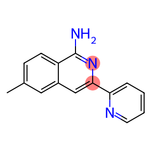 1-Isoquinolinamine, 6-methyl-3-(2-pyridinyl)-