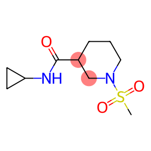 N-cyclopropyl-1-methylsulfonylpiperidine-3-carboxamide