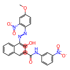 3-hydroxy-4-[(4-methoxy-2-nitrophenyl)azo]-N-(3-nitrophenyl)naphthalene-2-carboxamide