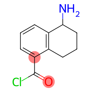 1-Naphthalenecarbonyl chloride, 5-amino-5,6,7,8-tetrahydro- (9CI)