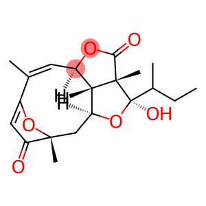 2a,3,5,6,11a,11b-Hexahydro-3-hydroxy-2a,6,10-trimethyl-3-(1-methylpropyl)-6,9-epoxy-2H-1,4-dioxacyclodeca[cd]pentalene-2,7(4aH)-dione