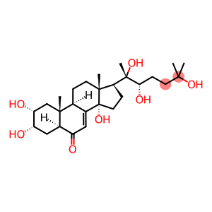 (2A,3A,5A,22R)-2,3,14,20,22,25-六羟基胆甾-7-烯-6-酮