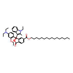 3-[4-(Diethylamino)-2-ethoxyphenyl]-3-(1-ethyl-2-methyl-1H-indol-3-yl)-1,3-dihydro-1-oxo-5-isobenzofurancarboxylic acid hexadecyl ester