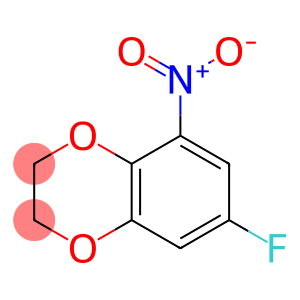 1,4-Benzodioxin, 7-fluoro-2,3-dihydro-5-nitro-