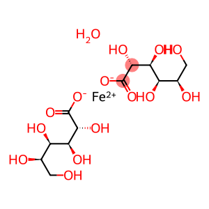 D-g  luconic acid iron(II) salt hydrate