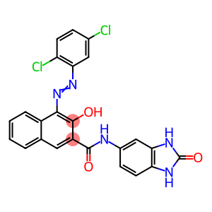 2-Naphthalenecarboxamide,4-[(2,5-dichlorophenyl)azo]-N-(2,3-dihydro-2-oxo-1H-benzimidazol-5-yl)-3-hydroxy-