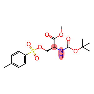 methyl N-(tert-butoxycarbonyl)-O-tosyl- serinate