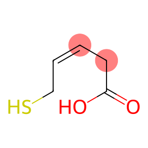 (Z)-5-Mercapto-3-pentenoic acid