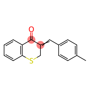 4H-1-Benzothiopyran-4-one, 2,3-dihydro-3-[(4-methylphenyl)methylene]-