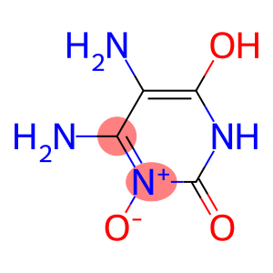 2(1H)-Pyrimidinone,  4,5-diamino-6-hydroxy-,  3-oxide  (9CI)