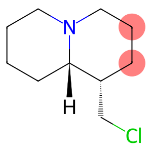 2H-Quinolizine,1-(chloromethyl)octahydro-,trans-(9CI)