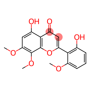 2-(2-Hydroxy-6-methoxyphenyl)-5-hydroxy-7,8-dimethoxy-4H-1-benzopyran-4-one