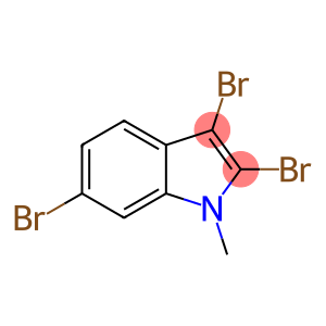 1H-Indole, 2,3,6-tribromo-1-methyl-