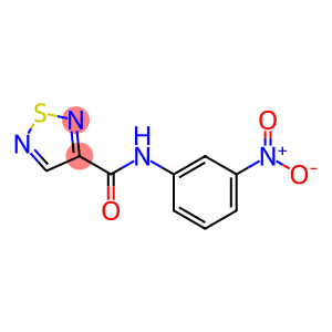 1,2,5-Thiadiazole-3-carboxamide, N-(3-nitrophenyl)-