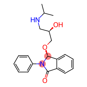 3-(2-Hydroxy-3-(isopropylamino)propoxy)-2-phenyl-1-isoindolinone