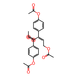 1-O-ACETYL-3,4-BIS-(4-ACETOXYPHENYL)-HEXA-2,4-DIEN-1-OL