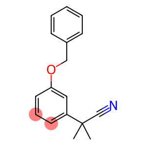 2-[3-(Benzyloxy)phenyl]-2-methylpropionitrile