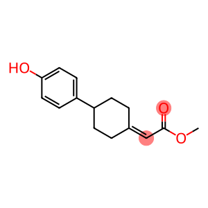 2-(4-(4-羟基苯基)亚环己基)乙酸甲酯