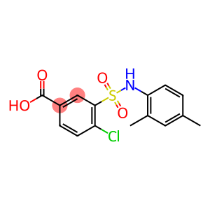 4-chloro-3-[(2,4-dimethylphenyl)sulfamoyl]benzoic acid
