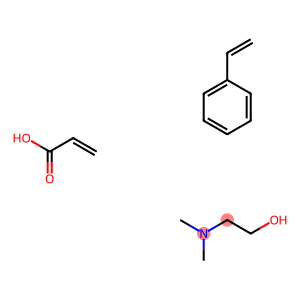 2-丙烯酸与苯乙烯的聚合物和2-(二甲基氨基)乙醇的化合物