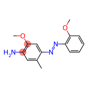 2-甲氧基-4-[(2-甲氧基苯基)偶氮]-5-甲基苯胺