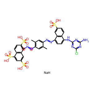 tetrasodium 5-[[4-[[4-[(4-amino-6-chloro-1,3,5-triazin-2-yl)amino]-7-sulphonato-1-naphthyl]azo]-2,5-dimethylphenyl]azo]naphthalene-1,3,6-trisulphonate