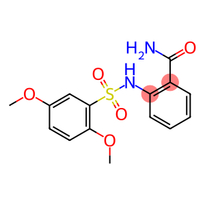 2-(((2,5-DIMETHOXYPHENYL)SULFONYL)AMINO)BENZAMIDE