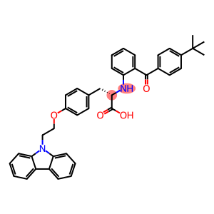 O-[2-(9H-Carbazol-9-yl)ethyl]-N-[2-[4-(1,1-dimethylethyl)benzoyl]phenyl]-L-tyrosine